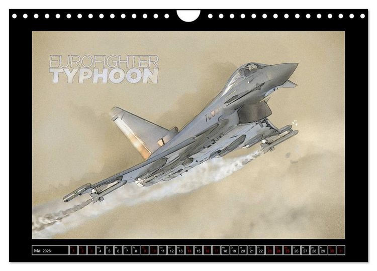Produktbild: Aero Action Art - Luftfahrt Kunst (Wandkalender 2026 DIN A4 quer), CALVENDO Monatskalender
