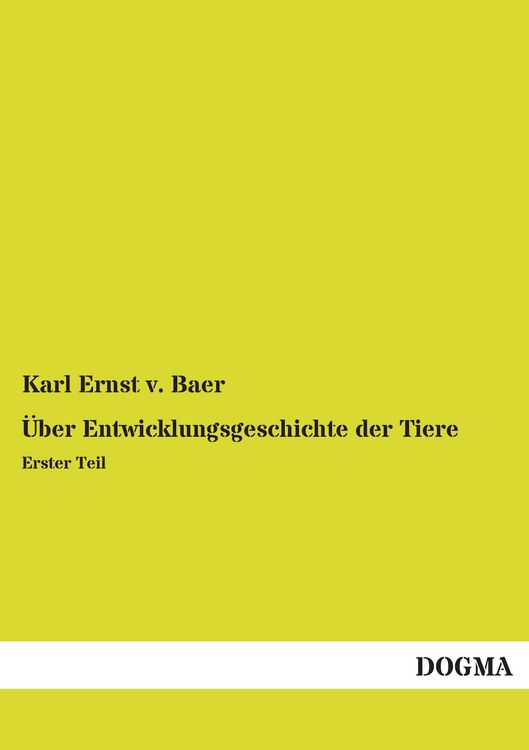 Produktbild: &Uuml;ber Entwicklungsgeschichte der Tiere