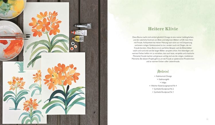 Produktbild: Strich f&uuml;r Strich zur kreativen Entspannung mit Watercolor