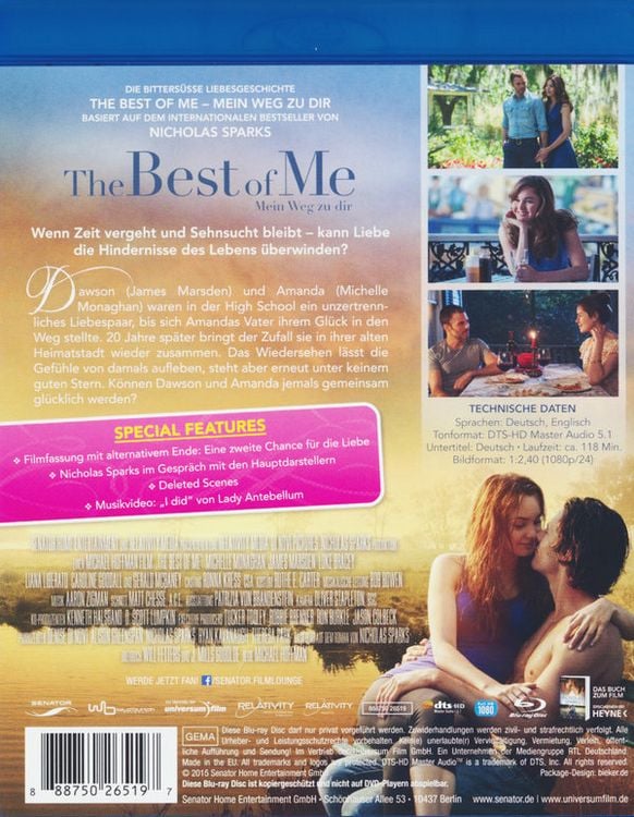 Produktbild: The Best of Me - Mein Weg zu dir - True Love Edition