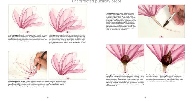 Produktbild: Aquarell trifft Bl&uuml;tenpoesie