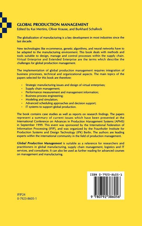 Produktbild: Global Production Management