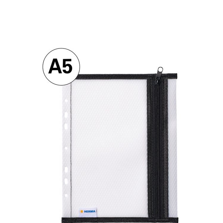 Produktbild: Herma Ordnertasche A5 schwarz