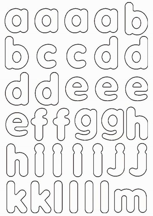 Produktbild: URSUS Blankoartikel Blanko-Magnete Buchstaben, 100er Set, 3,2 - 4,3 cm