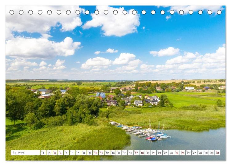 Produktbild: Wundersch&ouml;nes Ostdeutschland (Tischkalender 2027 DIN A5 quer), CALVENDO Monatskalender