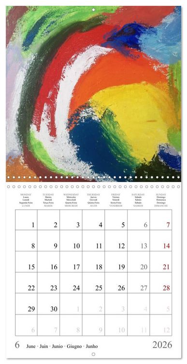 Produktbild: Art For Your Soul (Wall Calendar 2026 12 &times; 12 Inch) CALVENDO 12 Month Wall Calendar