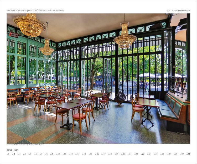 Produktbild: Die sch&ouml;nsten Caf&eacute;s in Europa 2023