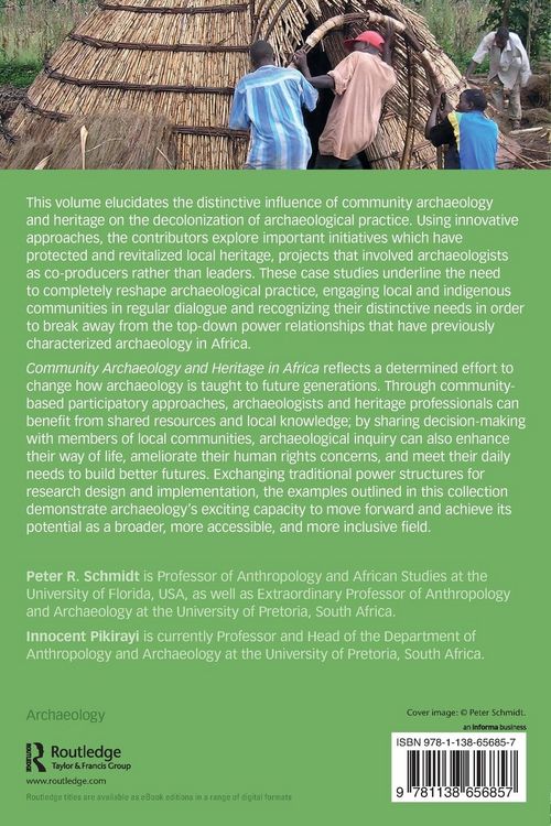Produktbild: Community Archaeology and Heritage in Africa