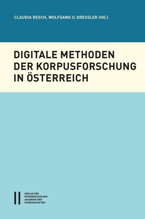 Produktbild: Digitale Methoden der Korpusforschung