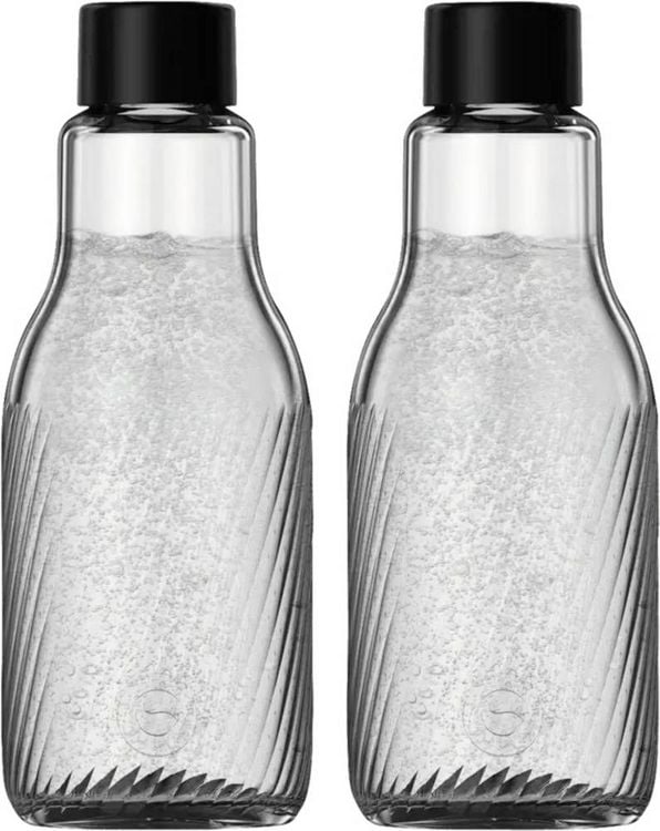 Sodastream Glaskaraffe Crystal Glaskaraffe DWS 1L, Schwarz, Transparent kaufen