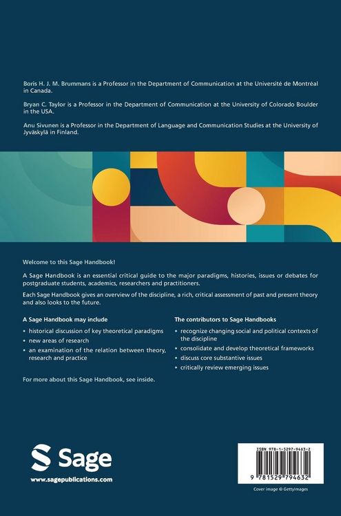 Produktbild: The Sage Handbook of Qualitative Research in Organizational Communication