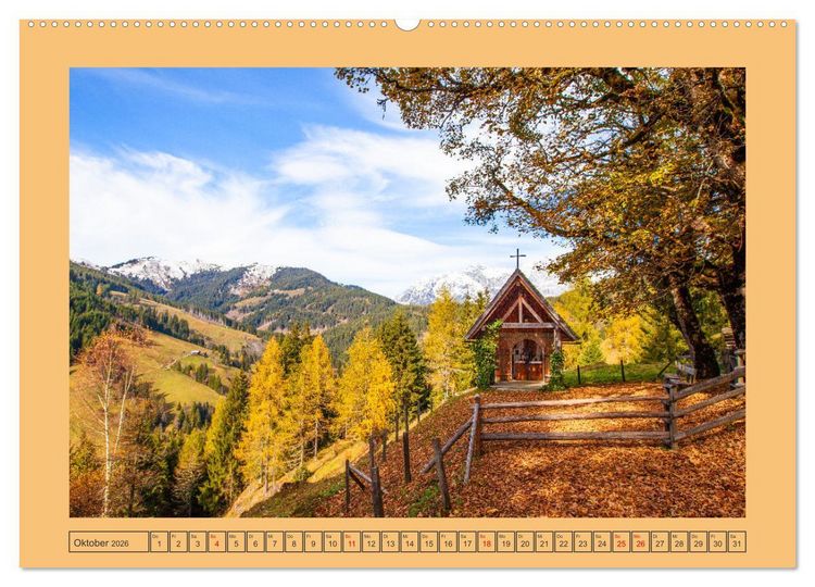 Produktbild: Sch&ouml;ne Gr&uuml;&szlig;e aus St.Veit im Pongau (Wandkalender 2026 DIN A2 quer), CALVENDO Monatskalender