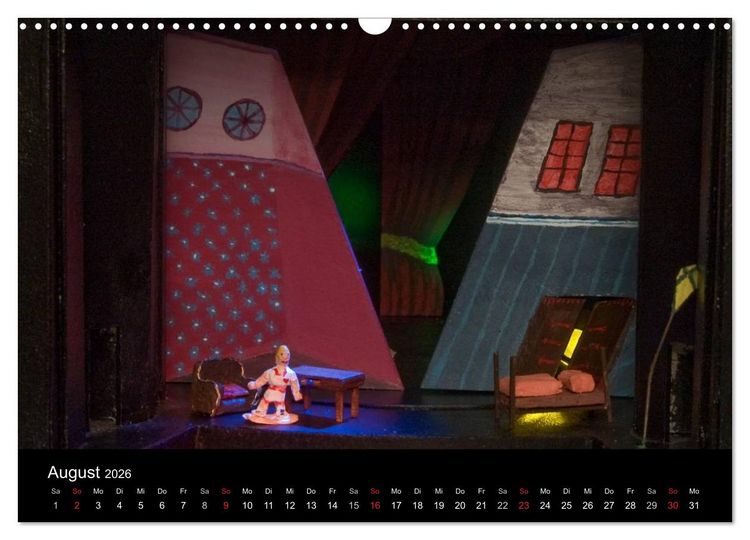 Produktbild: FASZINIERENDE THEATERR&Auml;UME (Wandkalender 2026 DIN A3 quer), CALVENDO Monatskalender