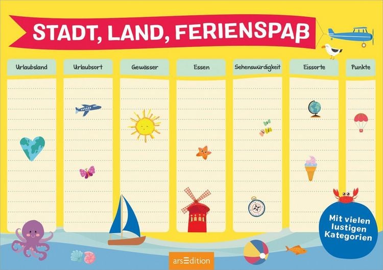 Produktbild: Stadt, Land, Ferienspa&szlig;