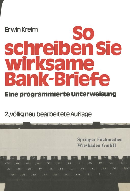 Produktbild: So schreiben Sie Wirksame Bankbriefe