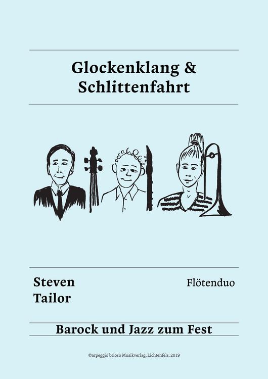 Produktbild: Glockenklang & Schlittenfahrt: Ausgabe f&uuml;r Fl&ouml;tenduo