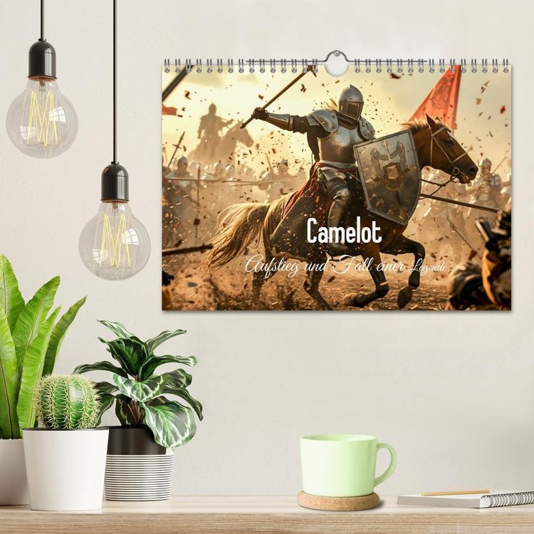 Produktbild: Camelot &ndash; Aufstieg und Fall einer Legende (Wandkalender 2027 DIN A4 quer), CALVENDO Monatskalender
