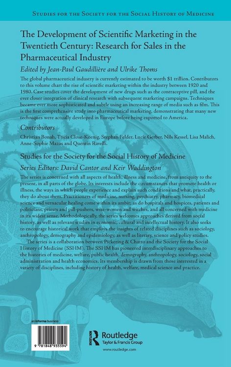 Produktbild: The Development of Scientific Marketing in the Twentieth Century