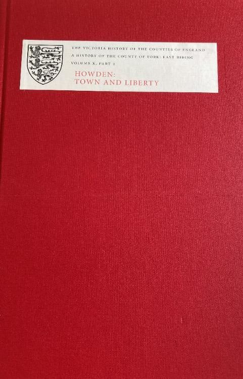 Produktbild: A History of the County of York: East Riding