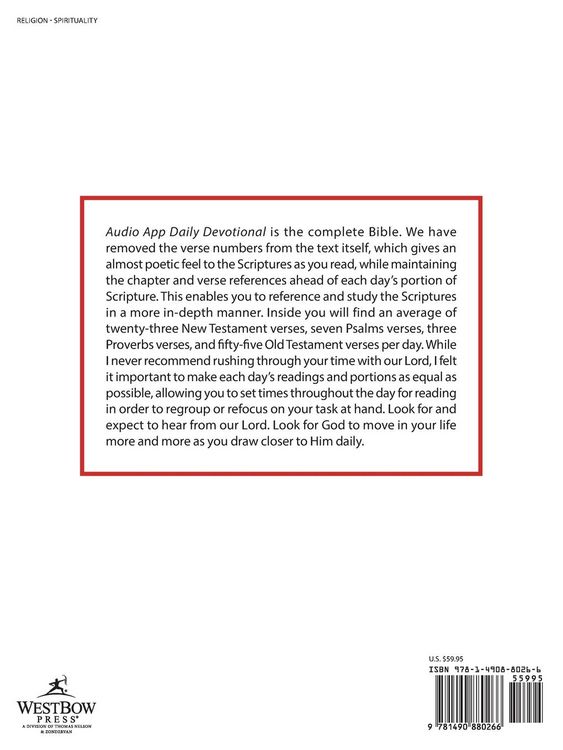 Produktbild: Audio App Daily Devotion