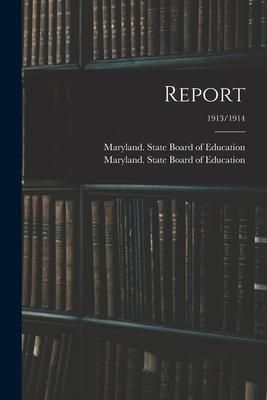 Produktbild: Report; 1913/1914