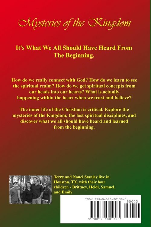 Produktbild: Mysteries of the Kingdom "The Missing Essentials in Modern Christianity"