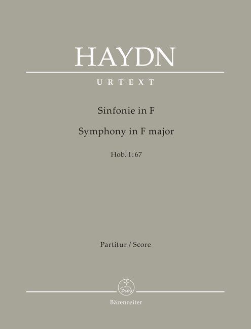 Produktbild: Sinfonie in F Hob. I:67