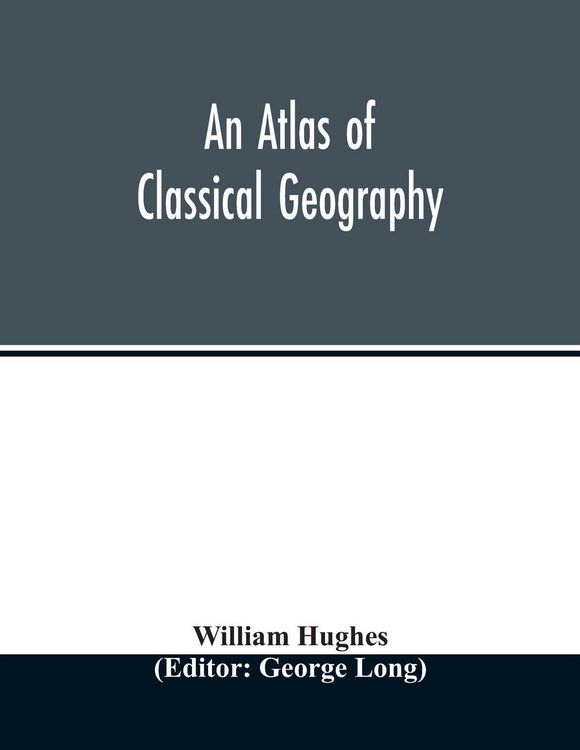 Produktbild: An atlas of classical geography