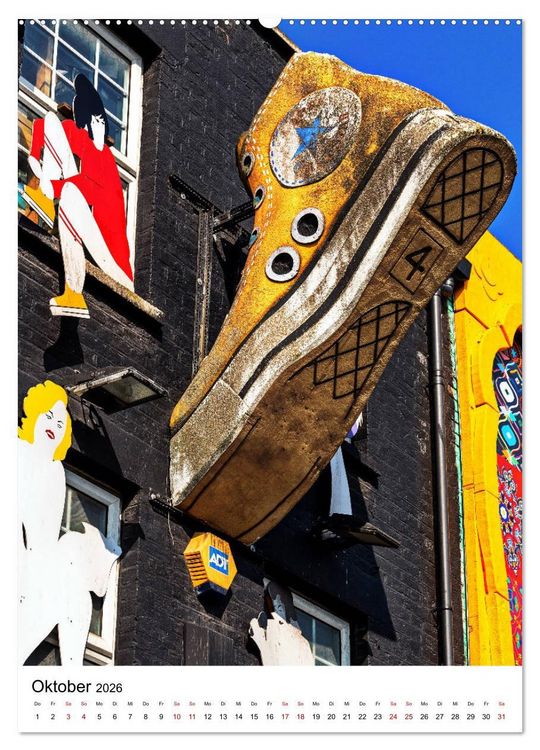 Produktbild: London, mal anders (Wandkalender 2026 DIN A2 hoch), CALVENDO Monatskalender