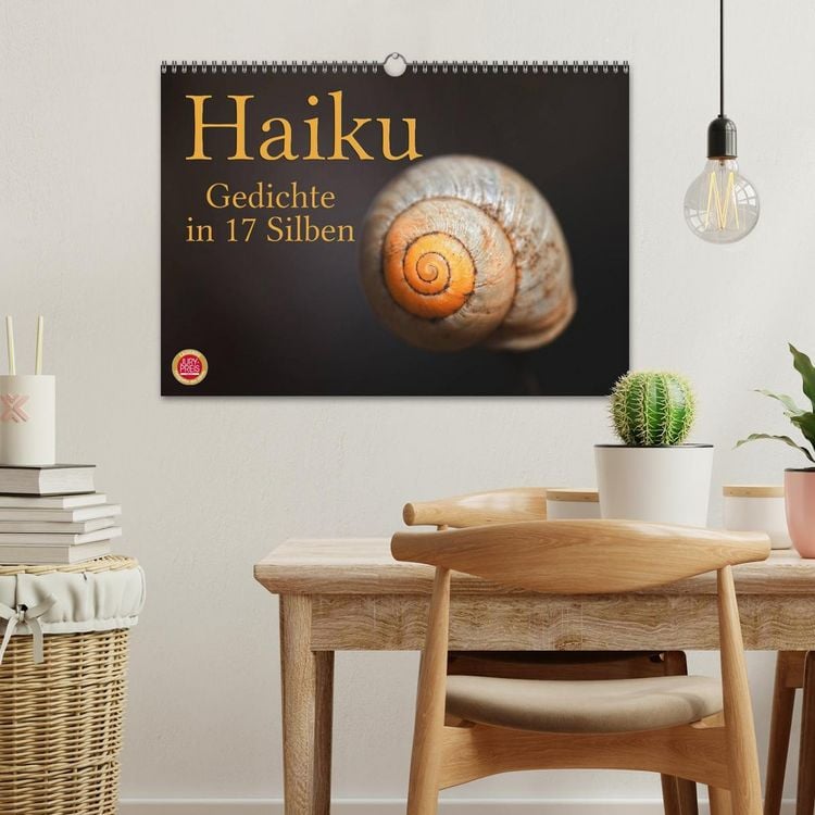 Produktbild: Haiku - Gedichte in 17 Silben (Wandkalender 2026 DIN A3 quer), CALVENDO Monatskalender