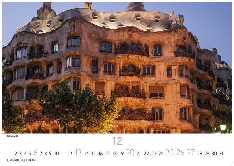 Produktbild: Barcelona Kalender 2026 – Wandkalender | Fotokalender Spanien 35x50cm - Foto. mit den schönsten Motiven, Sehenswürdigkeiten & Inspirationen"