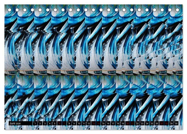 Produktbild: Magische Bilder - 3D Illusionen (Tischkalender 2026 DIN A5 quer), CALVENDO Monatskalender