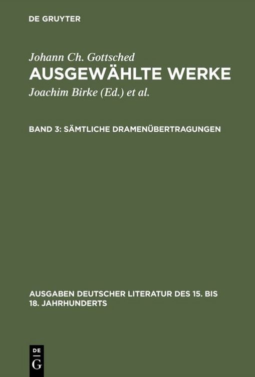 Produktbild: S&auml;mtliche Dramen&uuml;bertragungen
