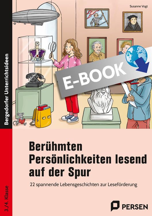 Produktbild: Ber&uuml;hmten Pers&ouml;nlichkeiten lesend auf der Spur