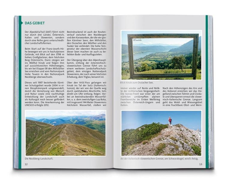Produktbild: KOMPASS Wanderf&uuml;hrer AlpeAdriaTrail, Vom Gro&szlig;glockner nach Triest, 33 Etappen mit Extra-Tourenkarte