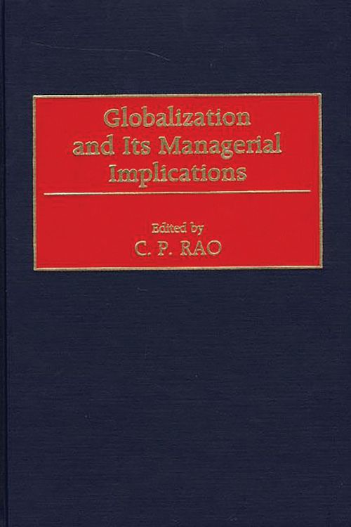 Produktbild: Globalization and Its Managerial Implications