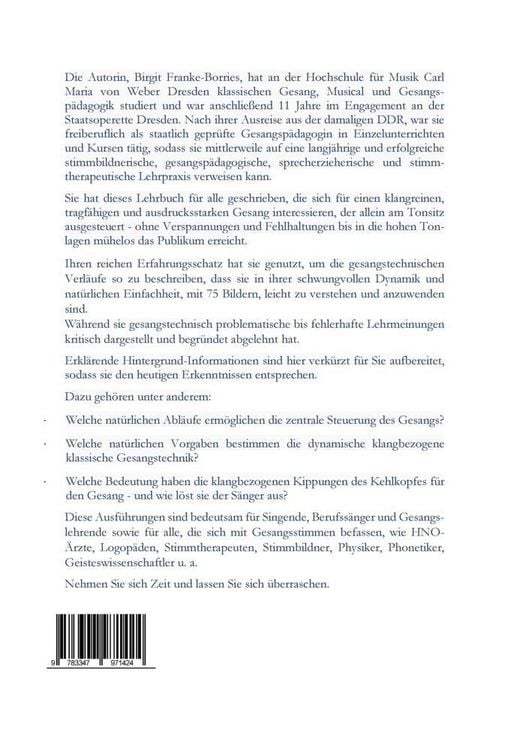 Produktbild: Die zentrale Steuerung des Gesangs