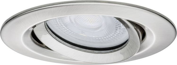 Produktbild: Paulmann Nova Bad-Einbauleuchte LED GU10 7W IP65 Eisen (geb&uuml;rstet)
