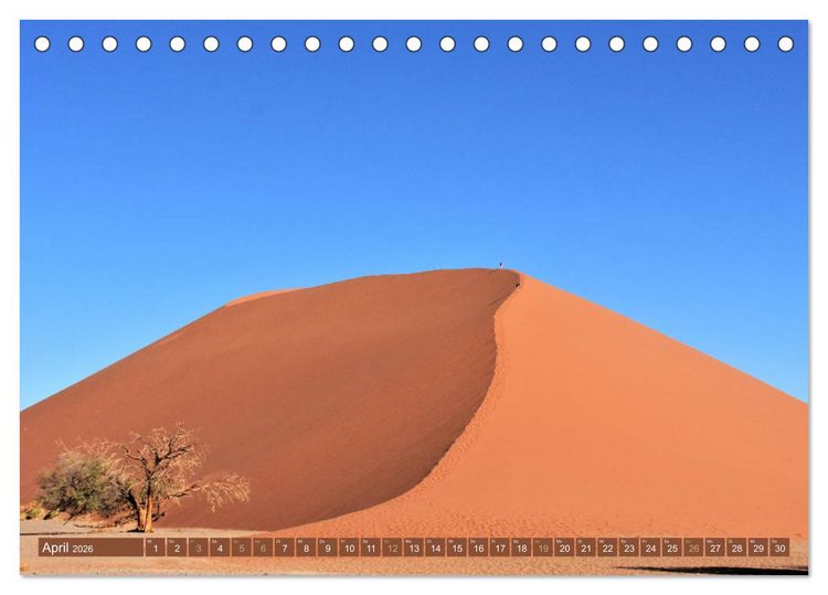 Produktbild: Bunte Wunder der Natur (Tischkalender 2026 DIN A5 quer), CALVENDO Monatskalender