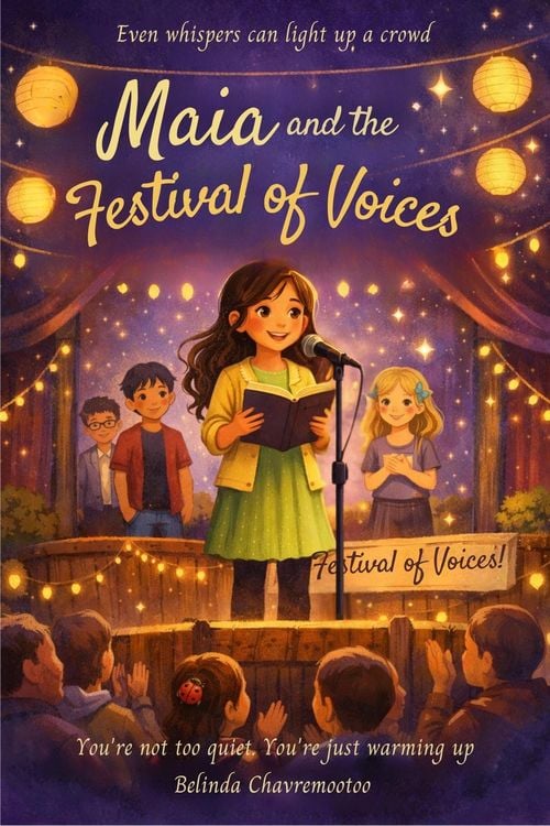 Produktbild: Maia and the Festival of Voices: Even whispers can light up a crowd (Whispers to Waves, #6)