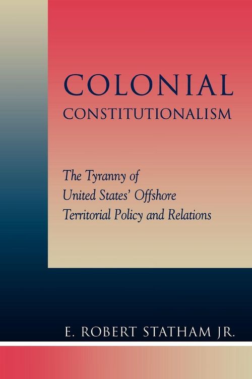 Produktbild: Colonial Constitutionalism