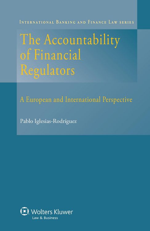 Produktbild: Accountability of Financial Regulators