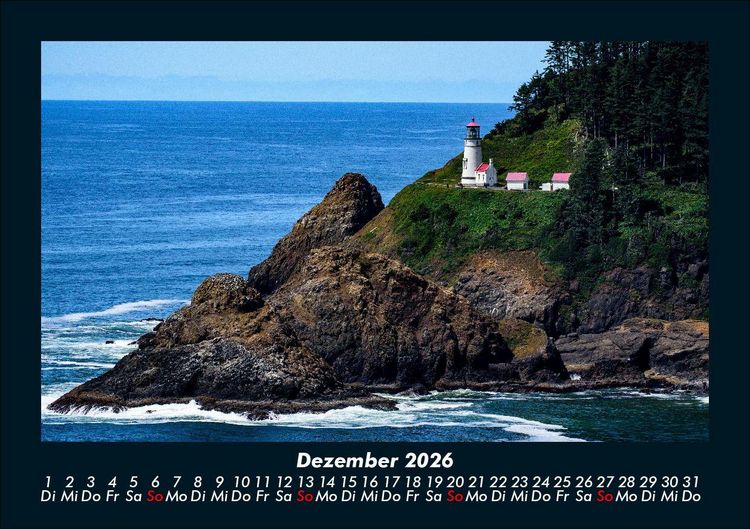 Produktbild: Landschaftskalender 2026 Fotokalender DIN A5