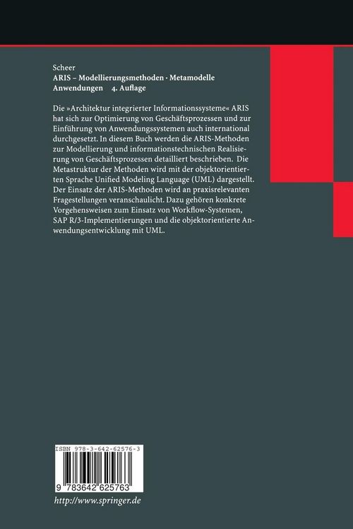 Produktbild: ARIS &mdash; Modellierungsmethoden, Metamodelle, Anwendungen