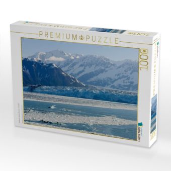 Produktbild: CALVENDO Puzzle Hubbard / Valerie Gletscher in Alaska | 1000 Teile Lege-Gr&ouml;&szlig;e 64x48cm Foto-Puzzle f&uuml;r gl&uuml;ckliche Stunden