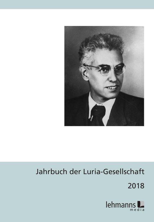 Produktbild: Jahrbuch der Luria-Gesellschaft 2018