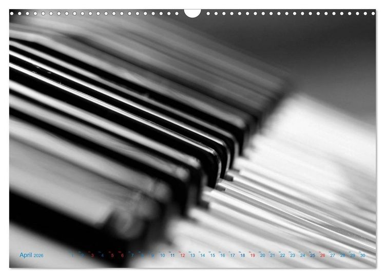 Produktbild: Akkordeon - close up (Wandkalender 2026 DIN A3 quer), CALVENDO Monatskalender