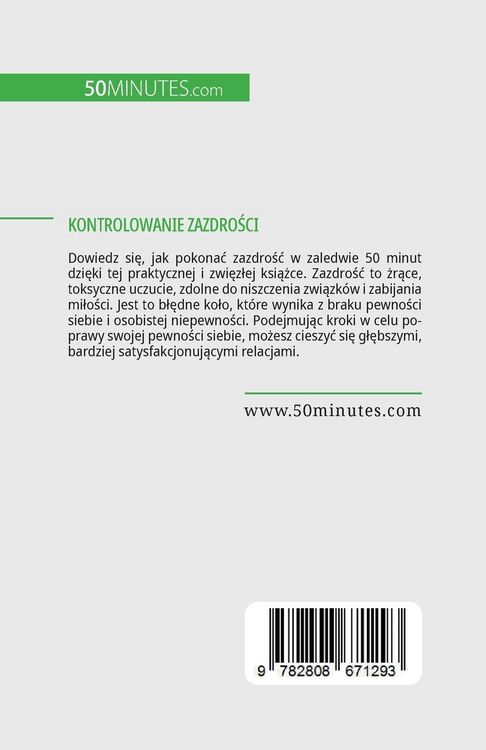Produktbild: Kontrolowanie zazdro&iquest;ci