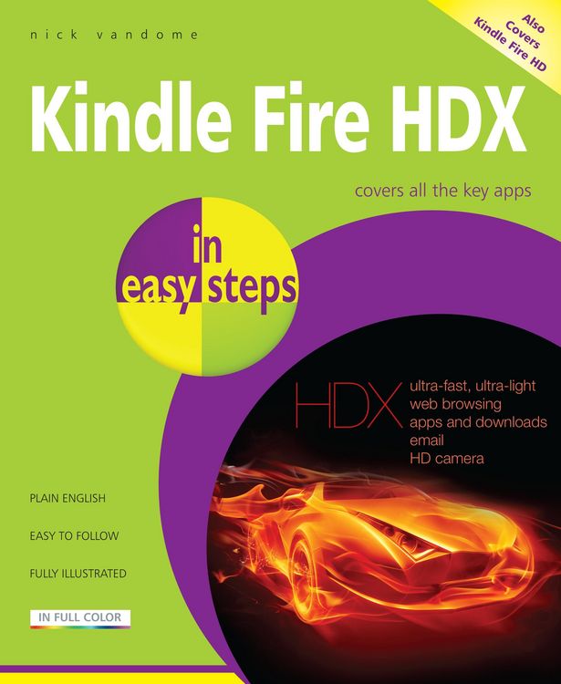 Produktbild: Kindle Fire HDX in easy steps