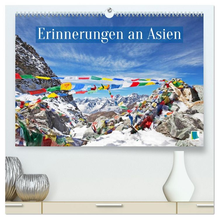 Produktbild: Erinnerungen an Asien (hochwertiger Premium Wandkalender 2026 DIN A2 quer), Kunstdruck in Hochglanz